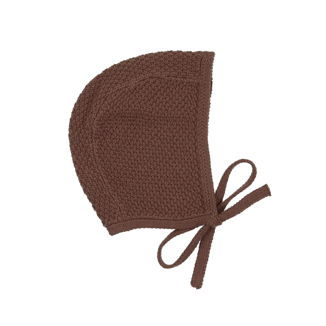 Noovel Mocha Cutie Colorblock Bonnet