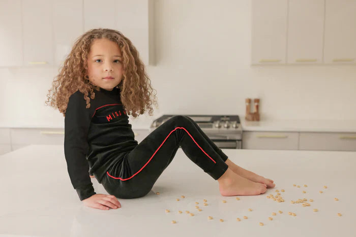 Miss Mini Girls Onyx Pajamas
