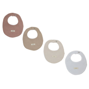 Baby Muslin Round Bib