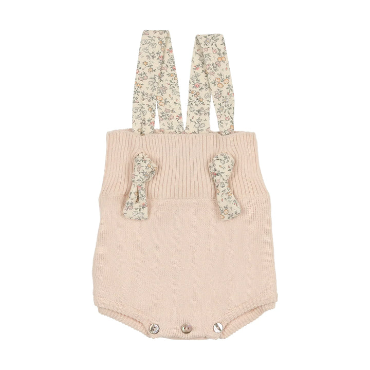 Bee & Dee Champagne Pink Ditsy Romper