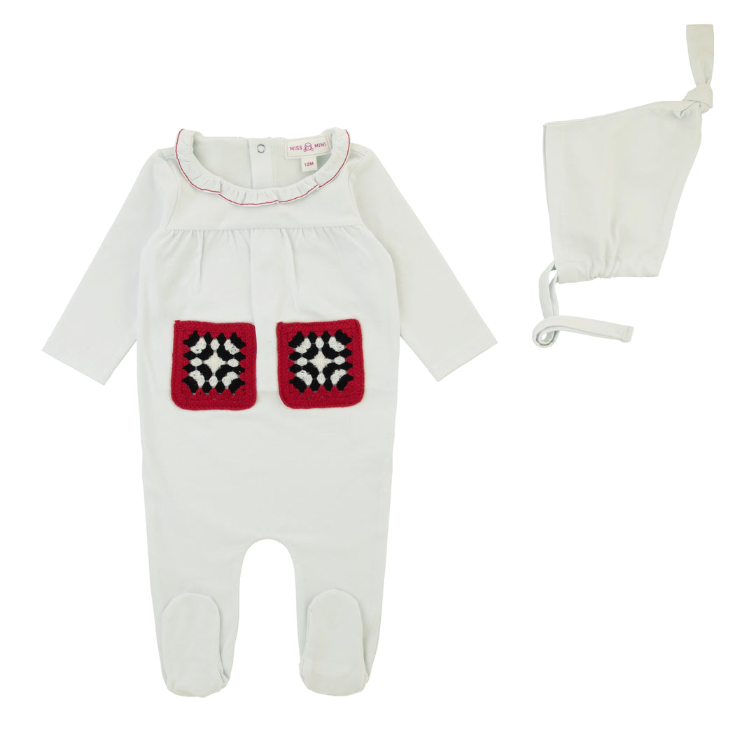 Miss Mini Girls Patch Shabbos Footie