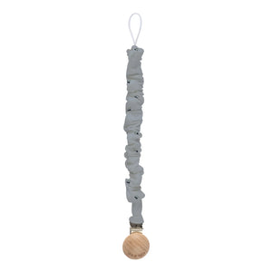 Ely's & Co Terry Cherry Navy/Blue Paci Clip