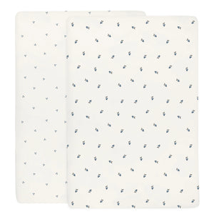 Ely's & Co 2 Pack Waterproof Berries & Cluster Dot Sheets