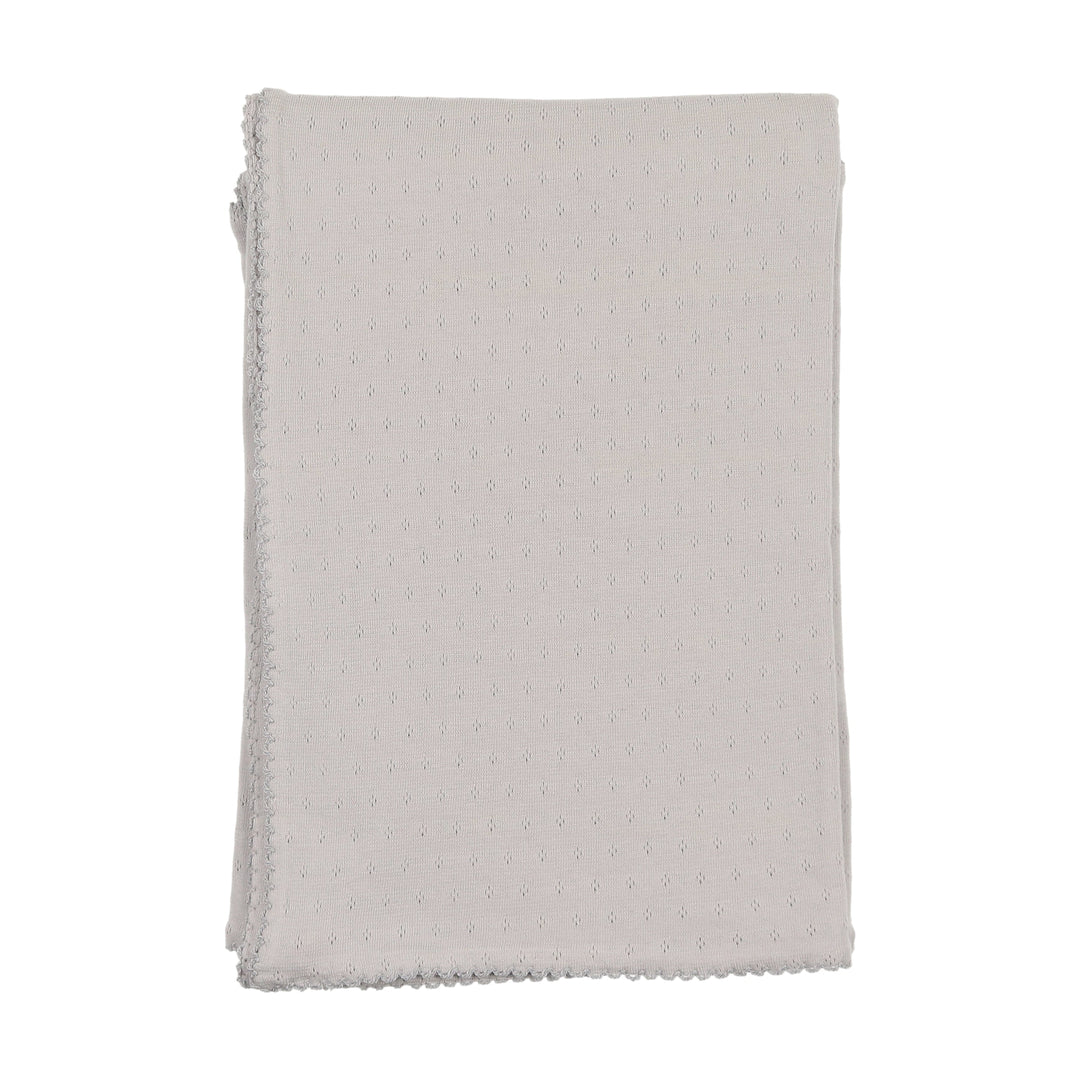 Bee & Dee London Fog Perfect Pointelle Blanket