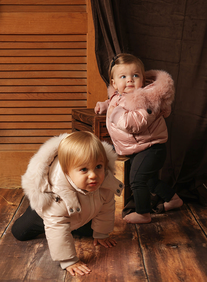 Pramie Little Boys Light Beige Coat