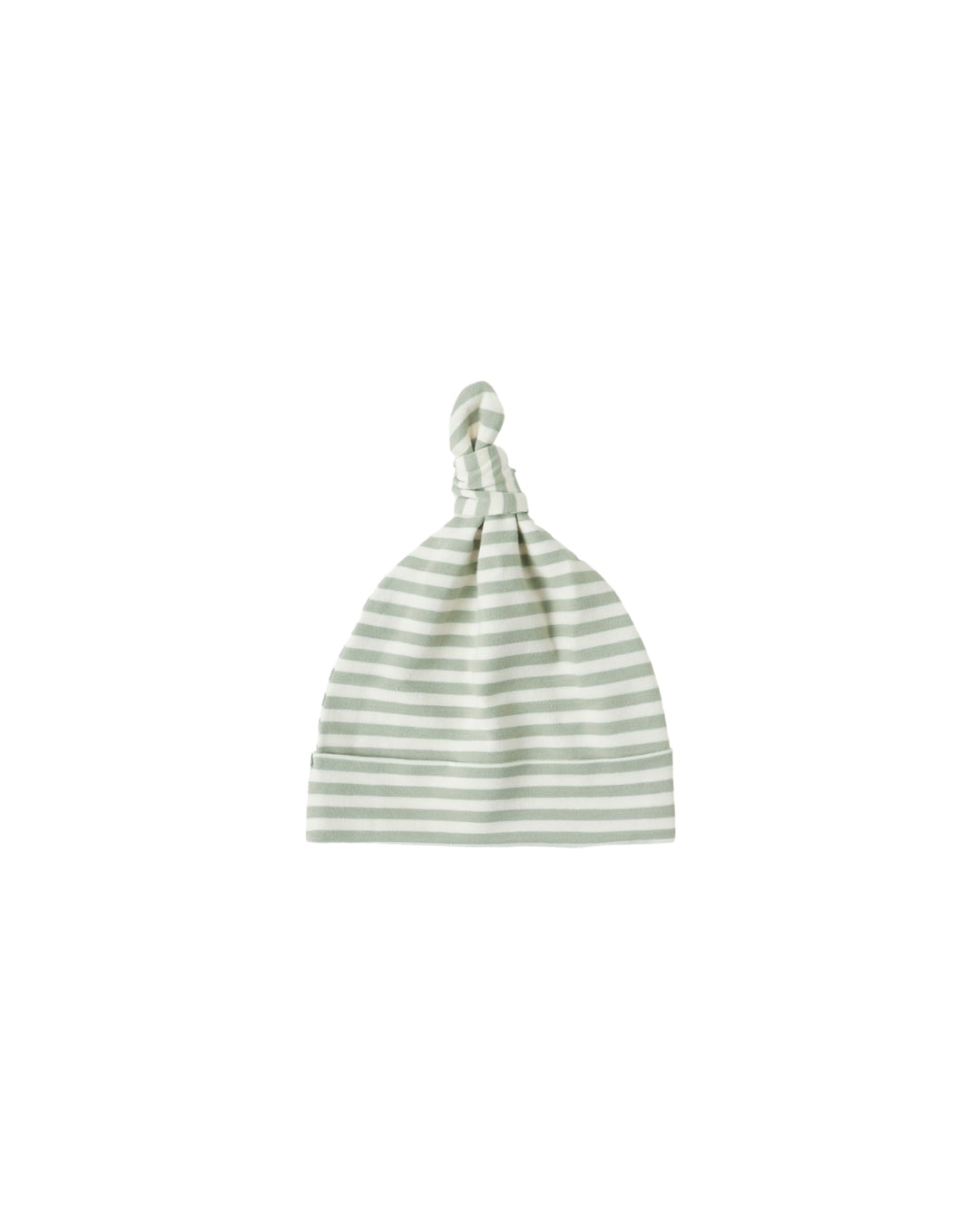 Quincy Mae Fern Stripe Knotted Baby Hat