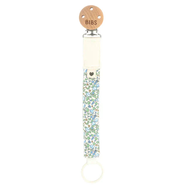 Bibs x Liberty Fabric Pacifier Clip | Stylish & Secure Dummy Holder