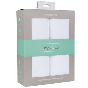 2 pack crib sheet set
