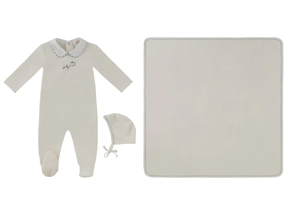 Kipp Baby - Magical Meadow Collar Footie 3PC Set