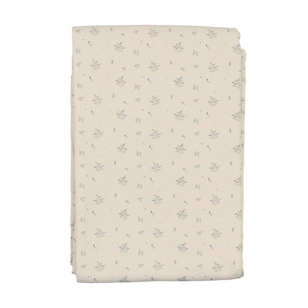 Bee & Dee Shadow White Boys Sweet Blossoms Blanket