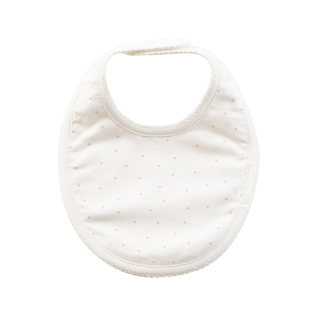 Kipp Baby Pink Dot Bib