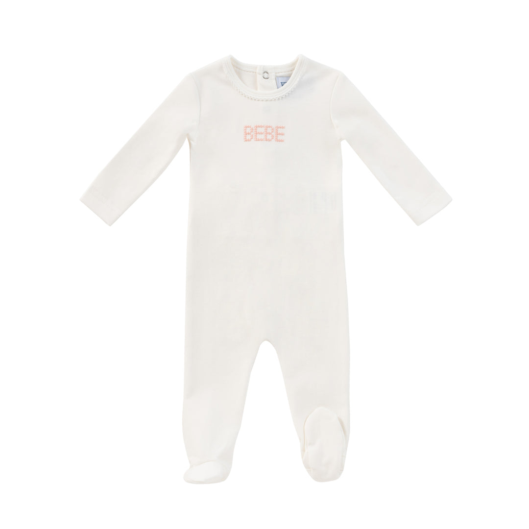 Kipp Baby Pink Bebe Stitch Footie