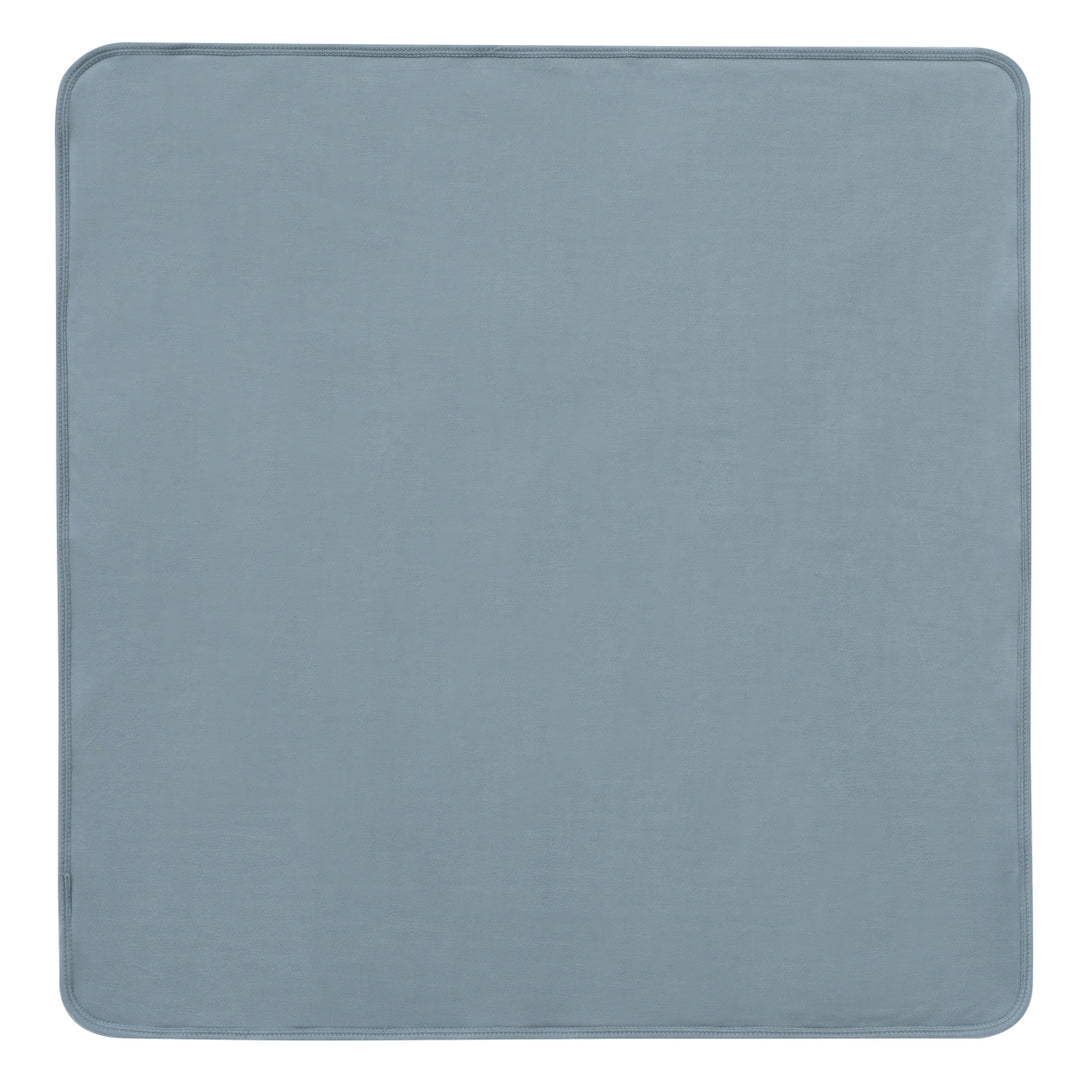 Kipp Baby Blue Embroidered Blanket