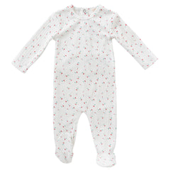 Kipp Baby White Cherry Footie