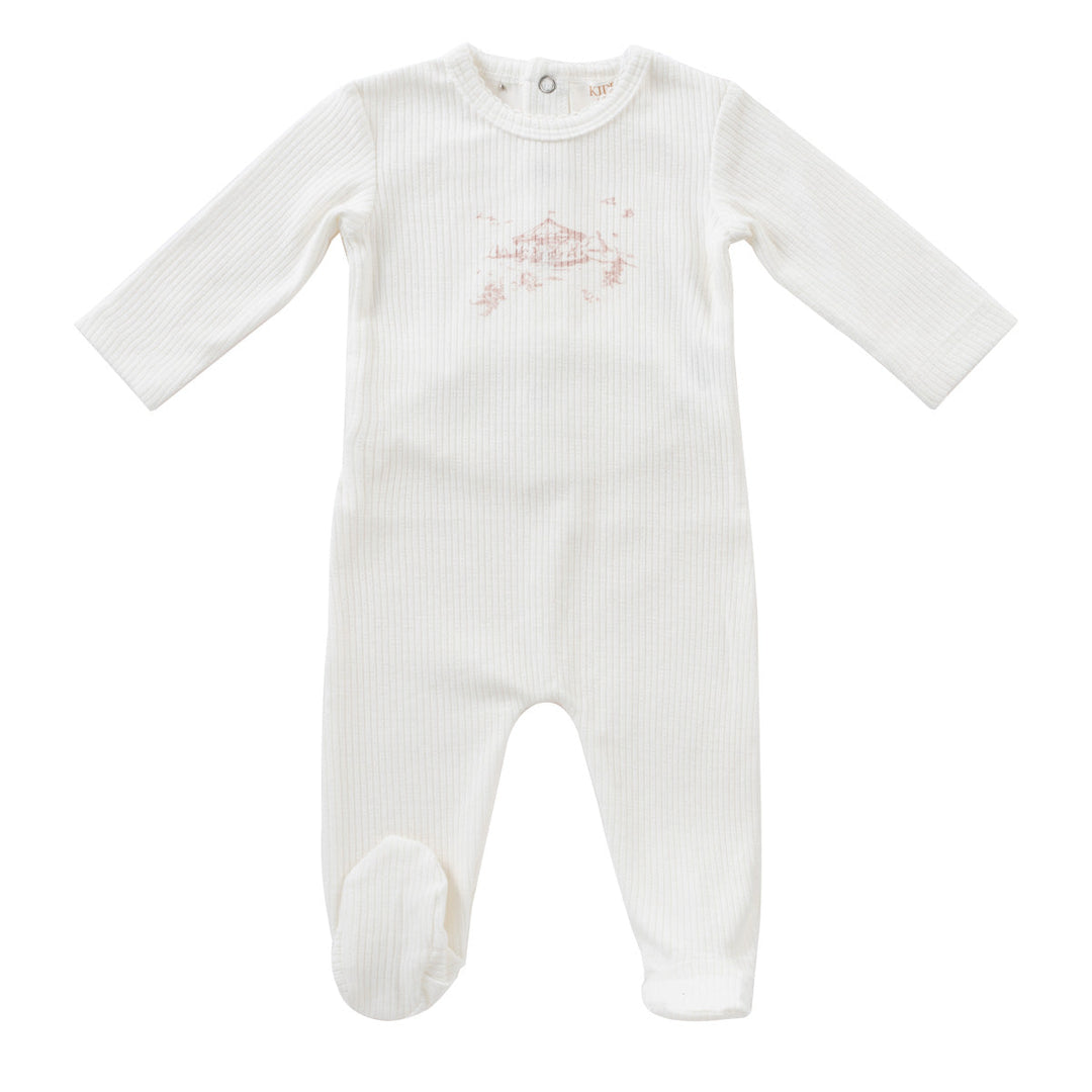 Kipp Baby Pink Carousel Footie