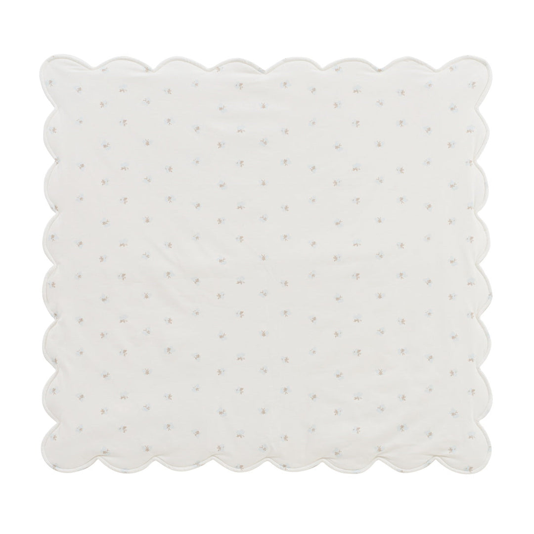 Kipp Baby Blue Butterfly Padded Blanket