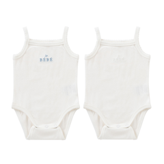 Kipp Baby Blue Bebe Onesies Set of 2