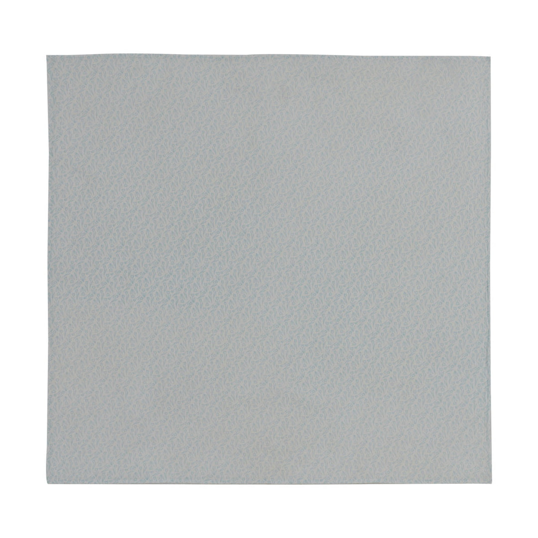 Kipp Baby White Blue Tulip Blanket