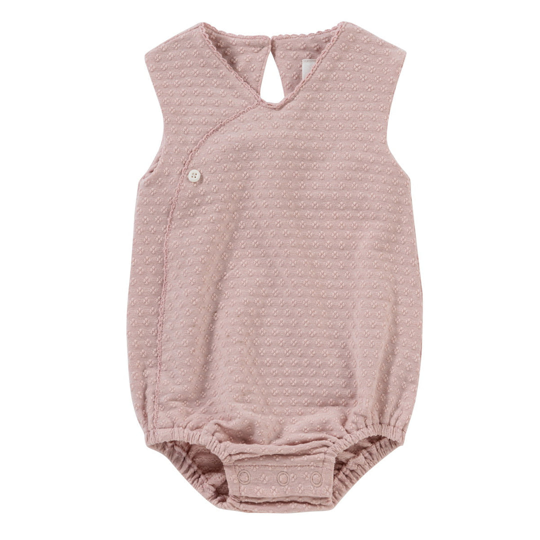 Kipp Baby Pink Textured Cotton Bubble