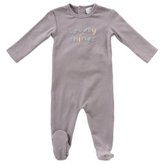Kipp Baby Lavender Lovely Things Footie