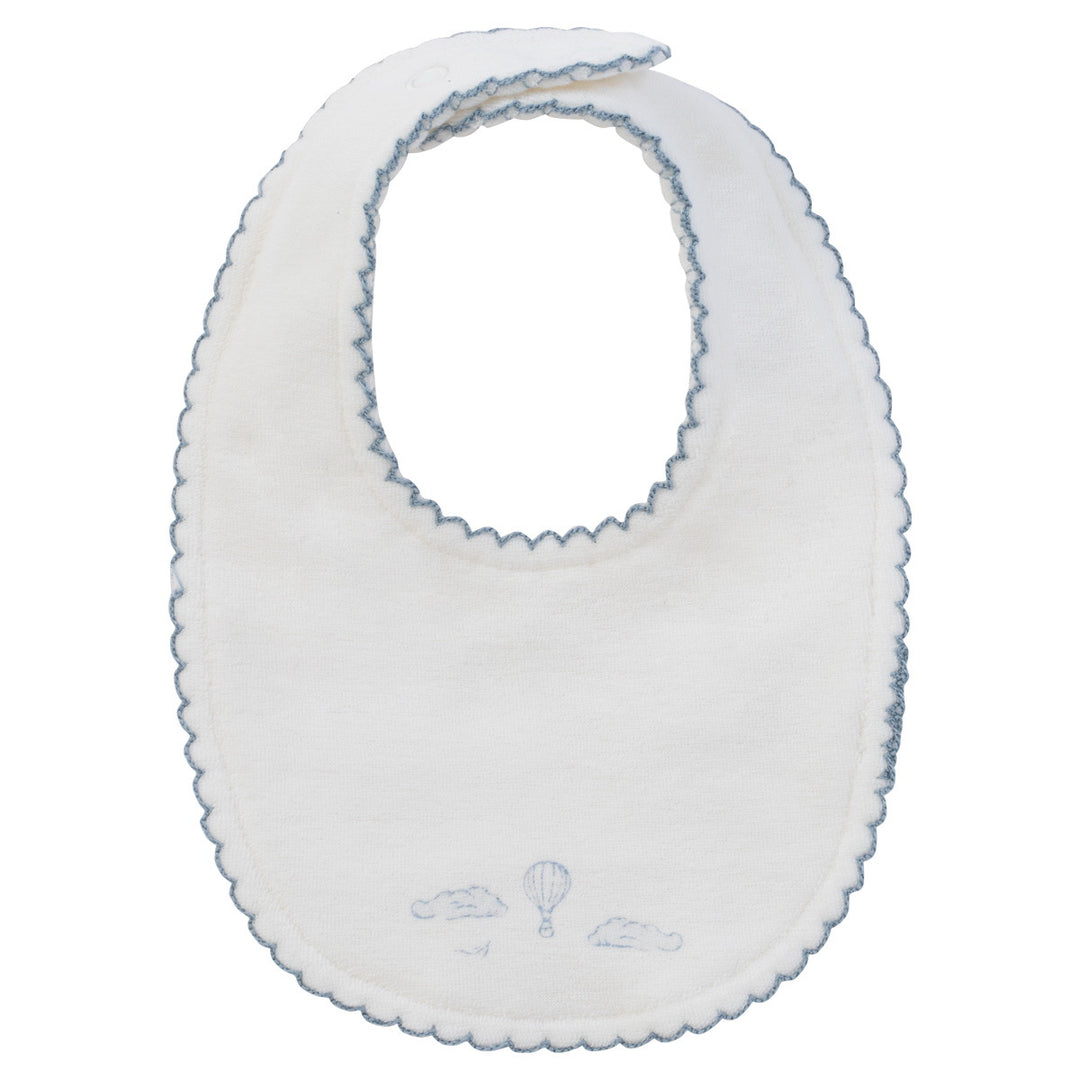 Kipp Baby Blue Cloud Nine Terry Bib