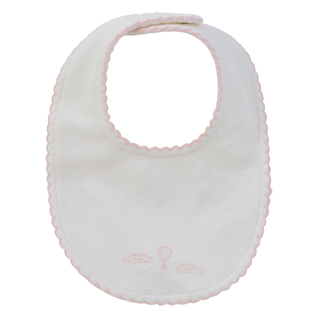 Kipp Baby Pink Cloud Nine Terry Bib
