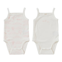 Kipp Pink Cloud Nine Onesies set of 2
