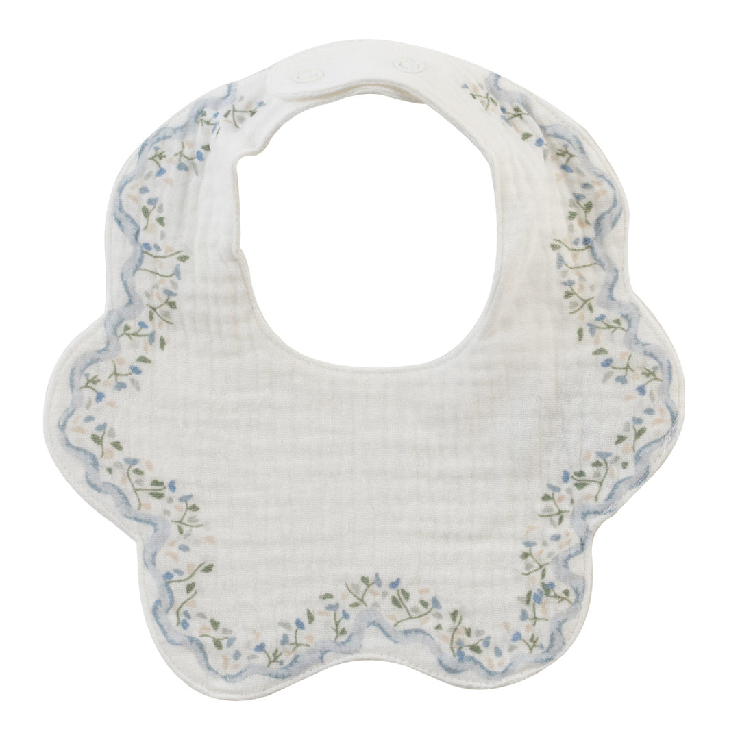 Kipp Baby Blue Garden Party Bib