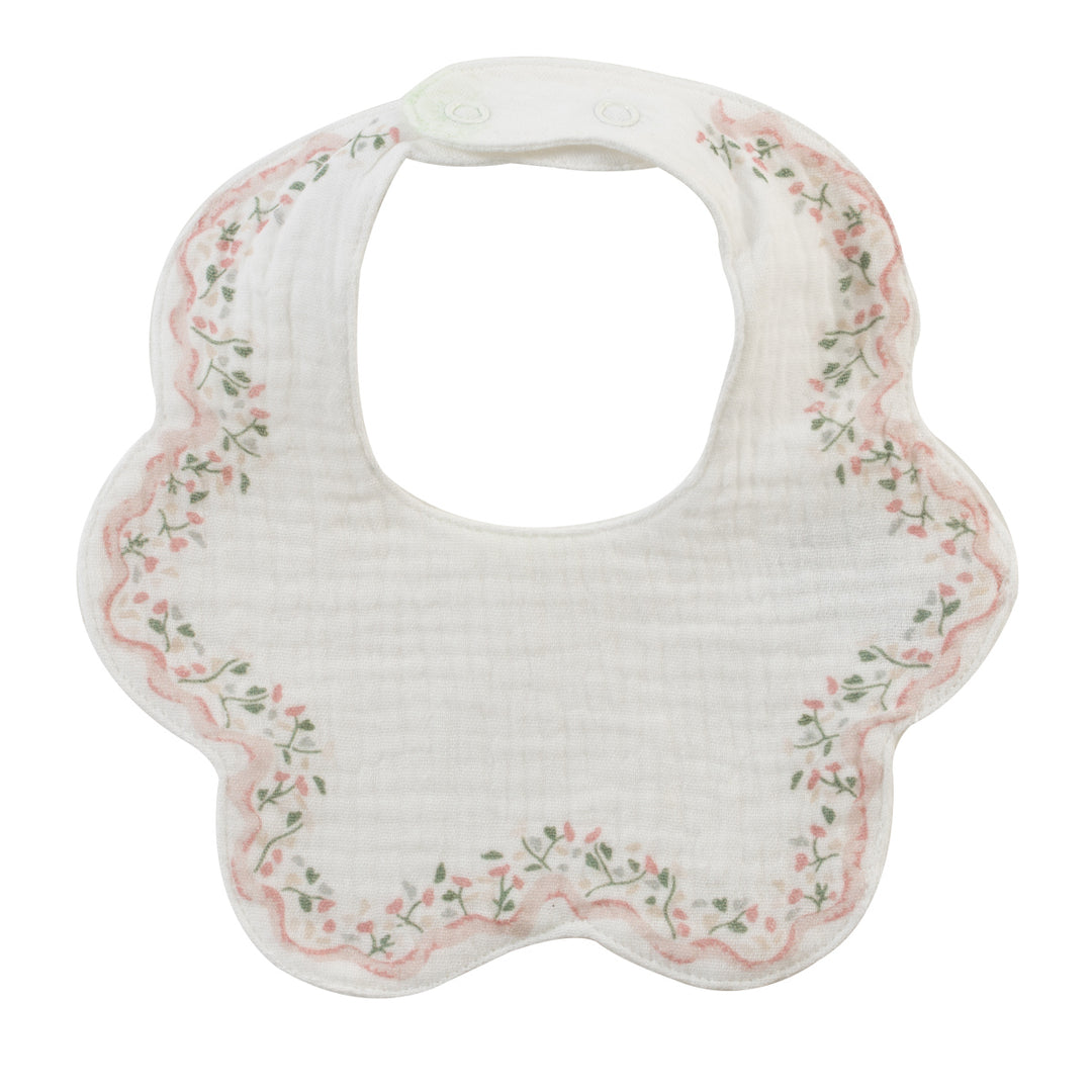 Kipp Baby Pink Garden Party Bib