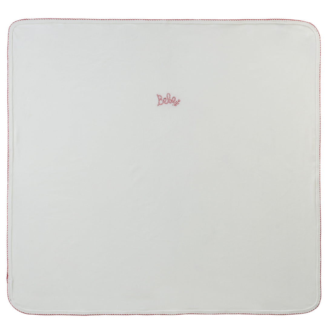 Kipp Baby White Red Bebe Blanket