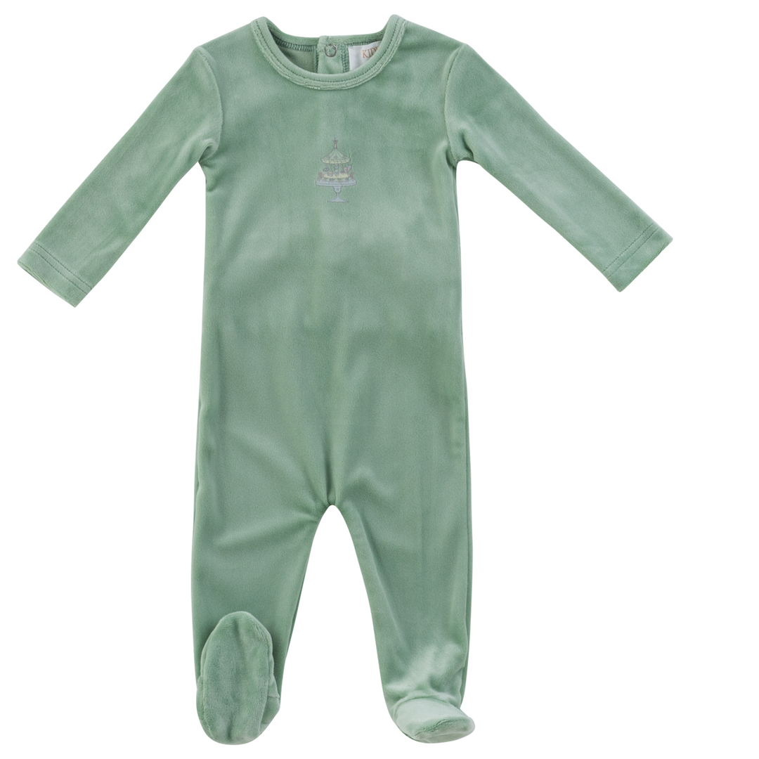 Kipp Baby Celery Party Cake Footie