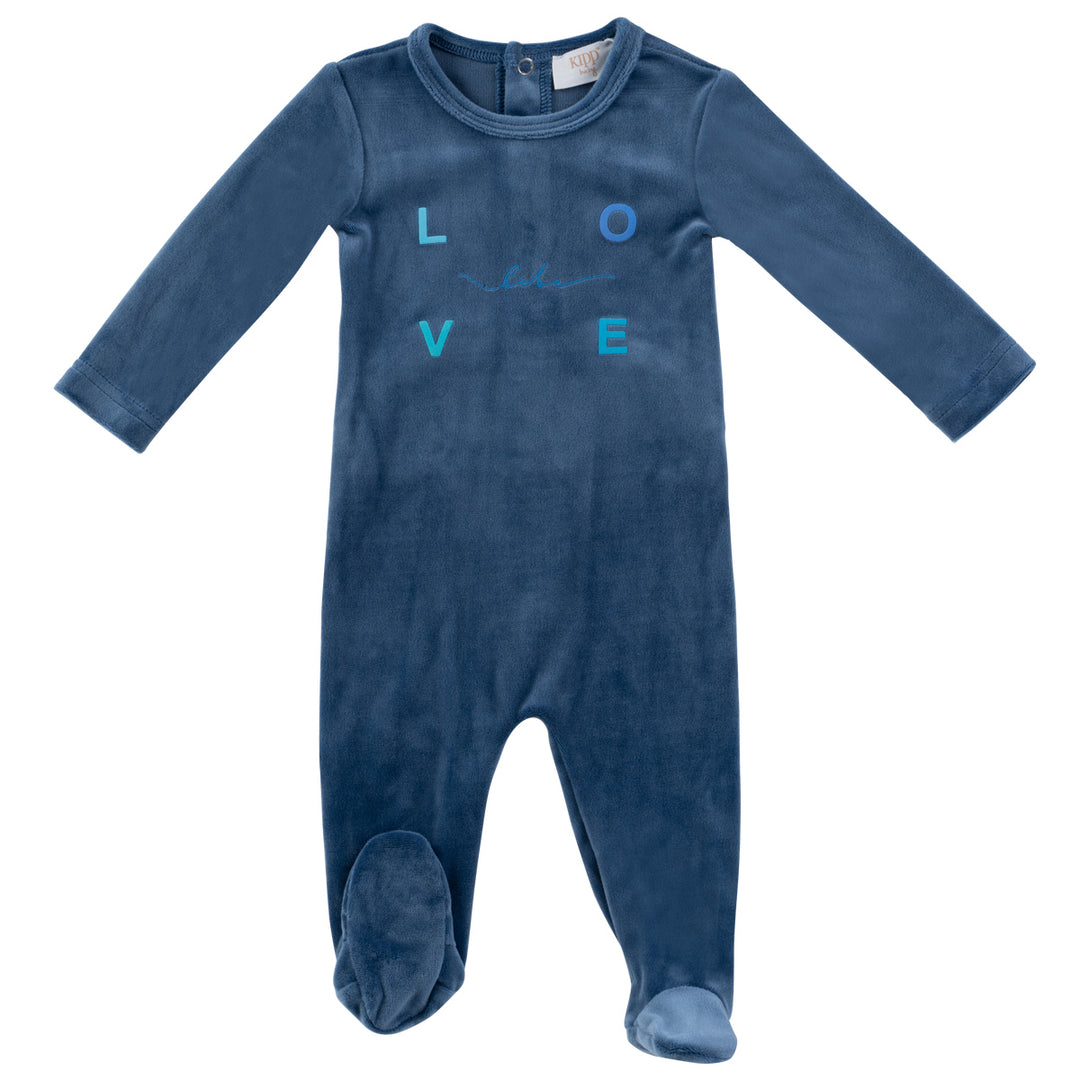 Kipp Baby Blue Love Footie
