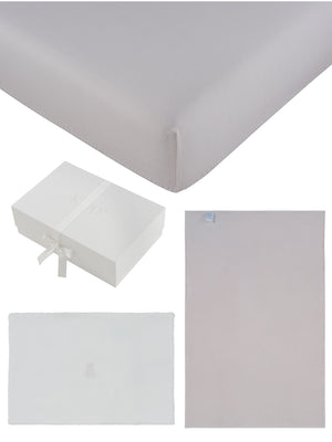 Kipp Baby - Petit Ours Mini 4-Piece Crib Set | Pink & Stone