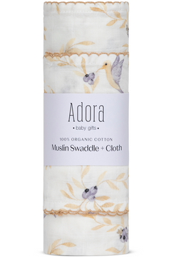 Adora Vine Boys Swaddle + Cloth