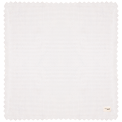 Bebe Bella Off White Pointelle Knitted Blanket