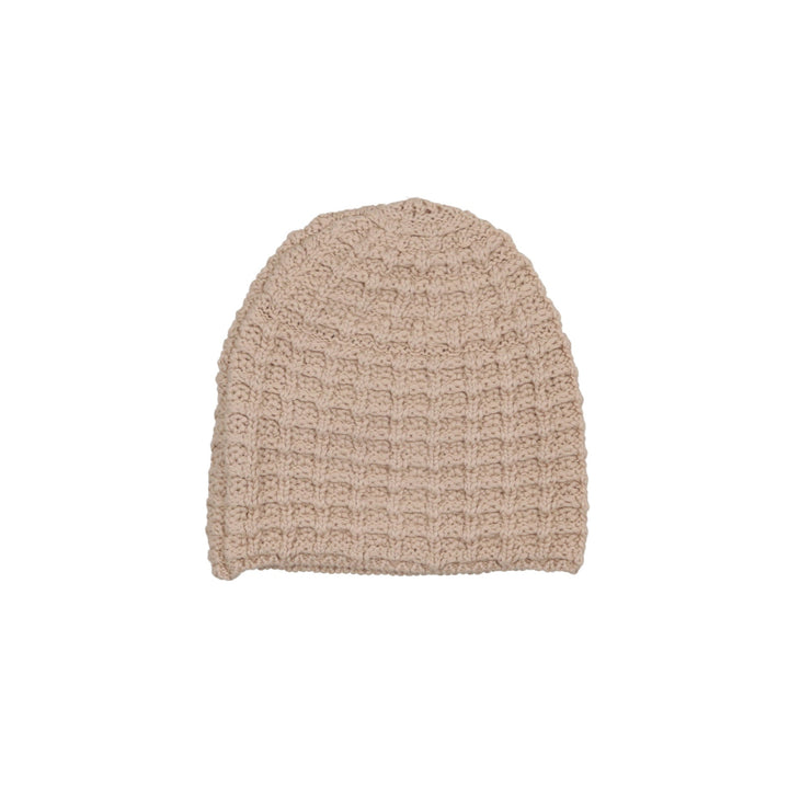 PELUCHE CROCHET WAFFLE BLANKET + HAT