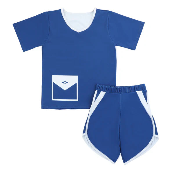 Miss Mini Wave Top & Bottom Short Set