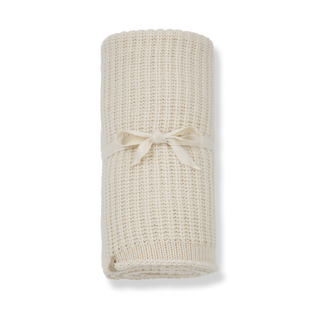 1+ in the Family Ecru Suzanne Blanket