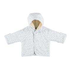 Bebe Organic Iver Blue Leaves Jacket