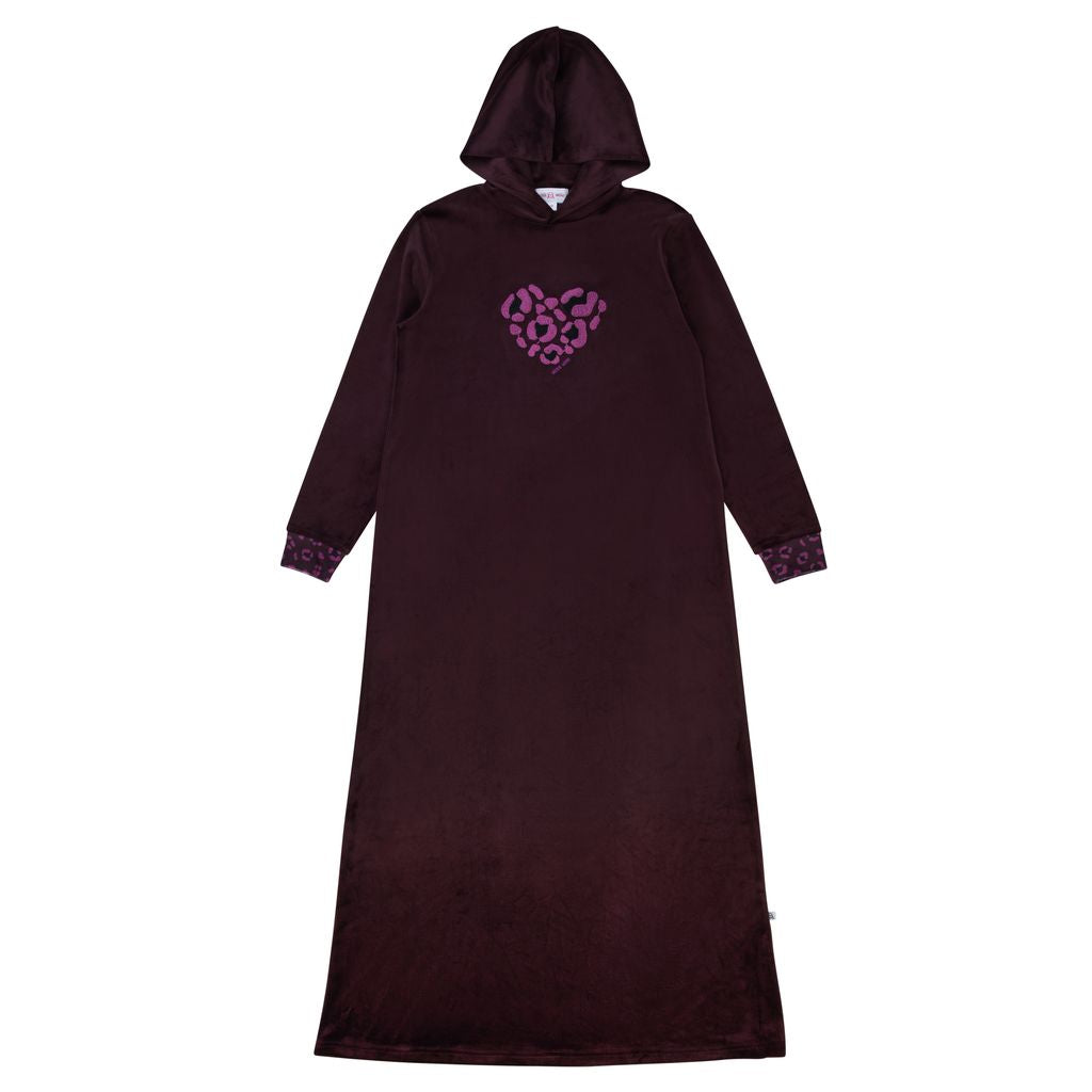 Miss Mini Sherpa Hoodie Nightgown