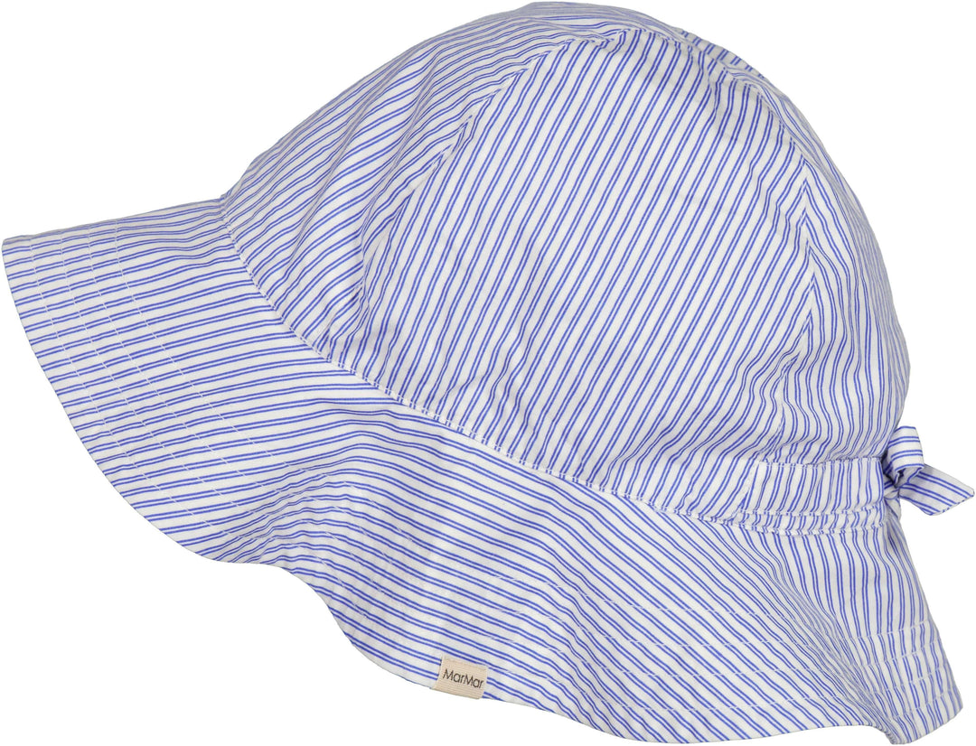 MarMar Bolich Blue Stripes Alba Sunhat