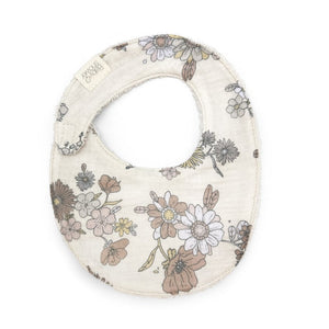 Floral print bib