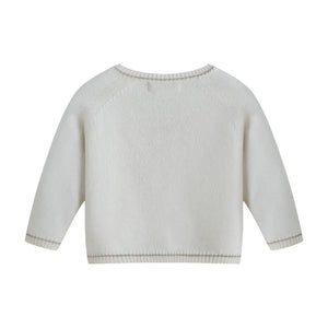 Light gray sweater on a white background