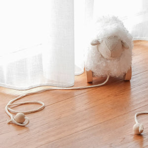 Little Lamb Kind - BELLA // Pull-along sheep // Cream // Best-selling