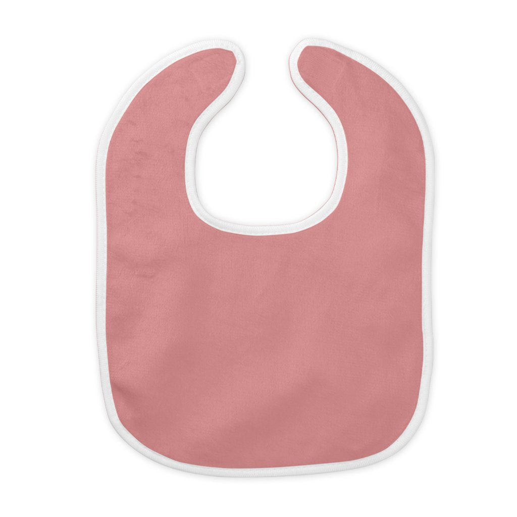 jersey terry bib dusty rose