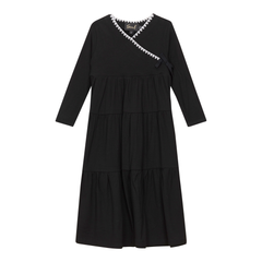 Seal Black Soft Jersey Robe