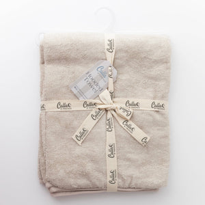 Calla & Friends - Hooded Bath Towel: Linen