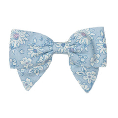 Early Sunday Floral Ditsy Bow Hair Clip – Sculpted Botanical Heirloom