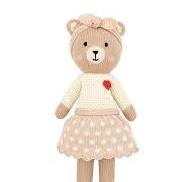 Tun Tun Emma the bear 15" shell pink