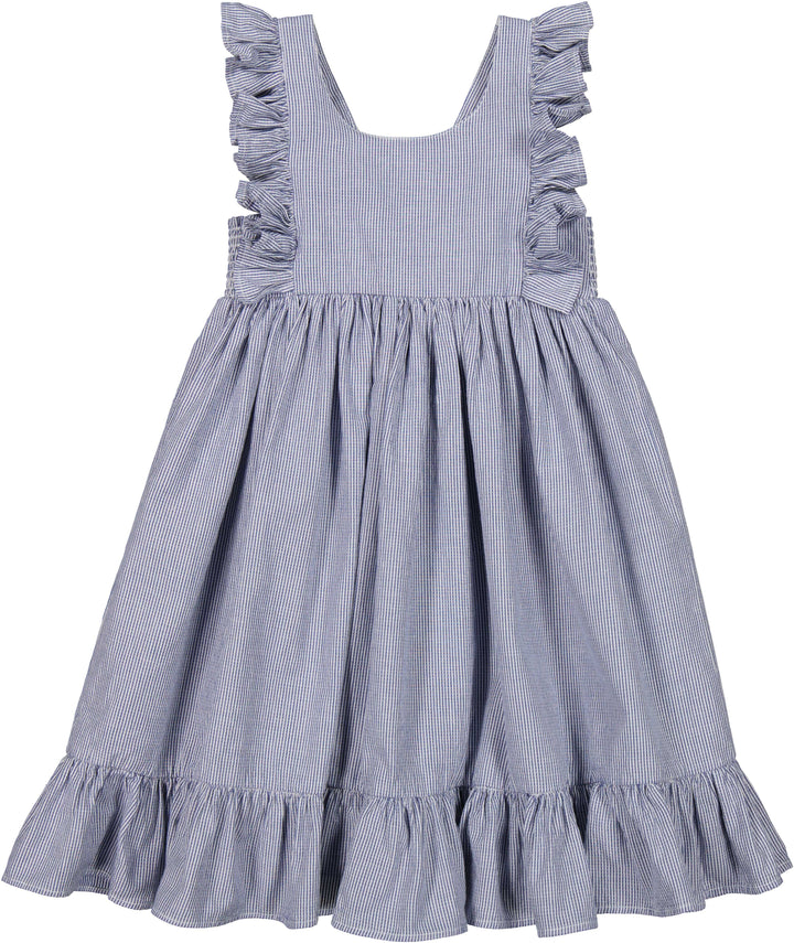 MarMar Navy Stripe Danita Frill Dress